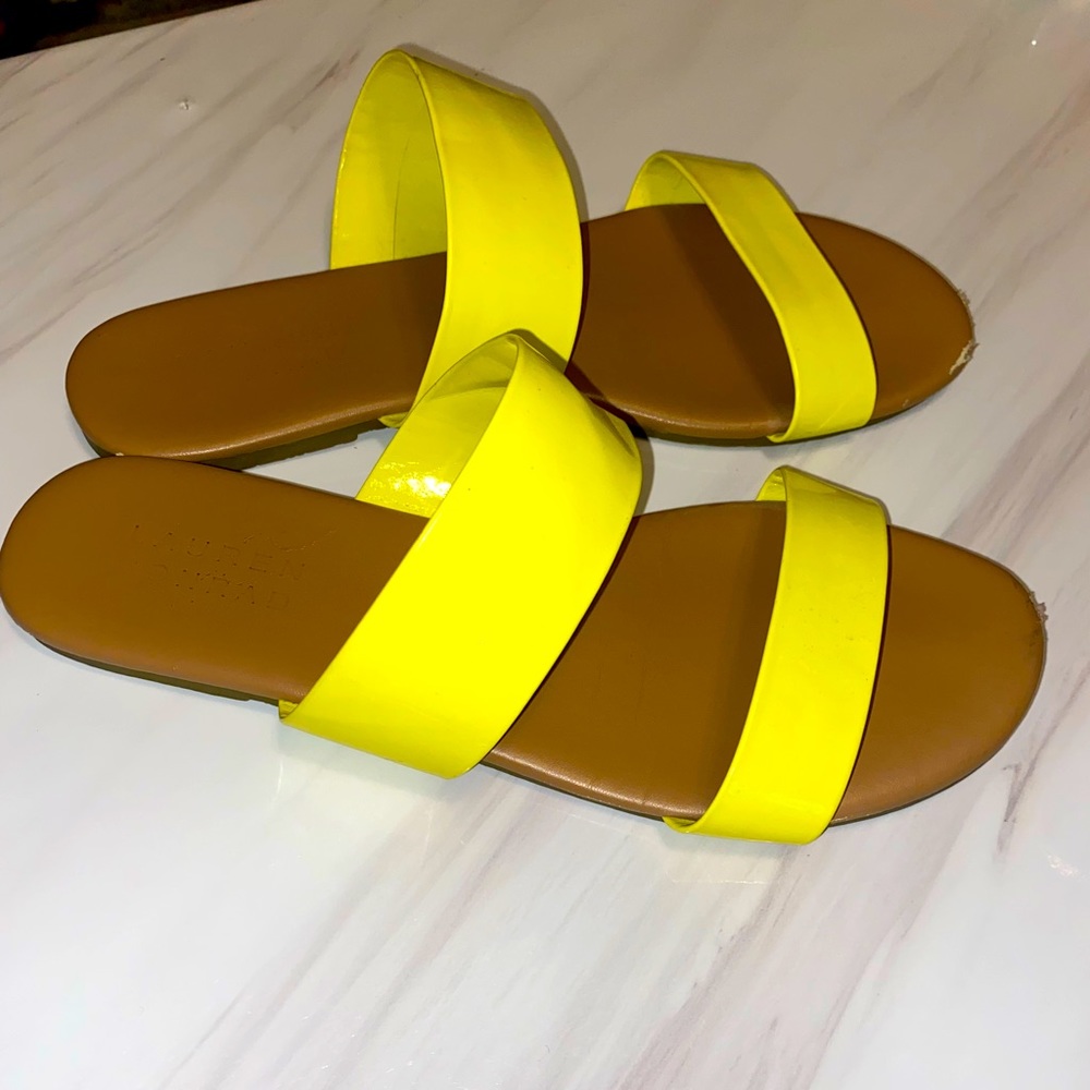 Lauren Conrad Yellow Sandals